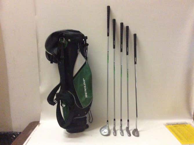 Used Dunlop Jr 5 Piece Golf Package Sets Junior Teen