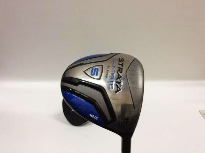 Used Strata Ultimate Titanium S 460cc 9.5 Degree Graphite Regular Golf Drivers