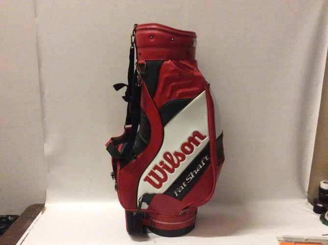 Used Wilson Fat Shaft Golf Cart Bags