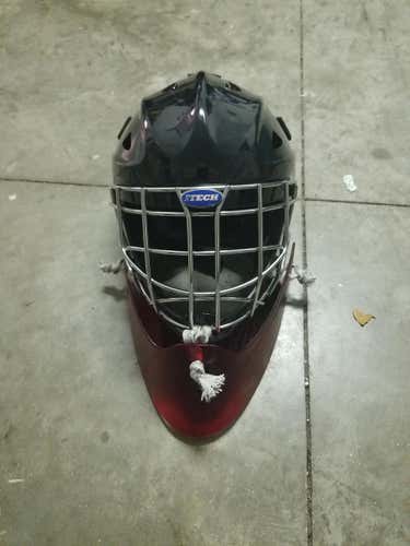 Black Itech Profile 1200 Goalie Mask