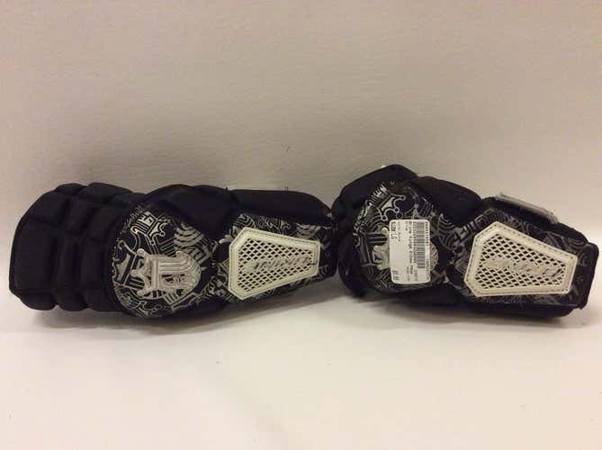 Used Brine King Lg Lacrosse Arm Pads Guards