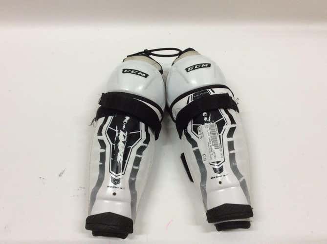 Used Ccm Ultra Tacks 9" Hockey Shin Guards
