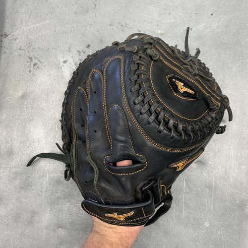 Black High School/College Mizuno Right Handed Catcher's MVP Prime Softball Glove 34"