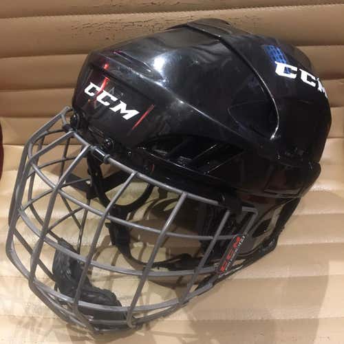 Black Large CCM FL40 Helmet