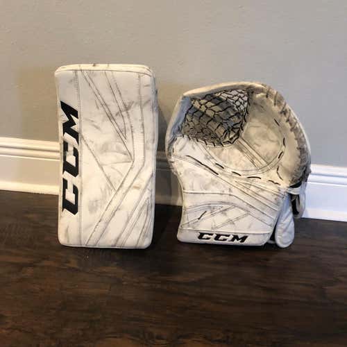 CCM Premier II Pro Goalie 590 Glove & Blocker Regular