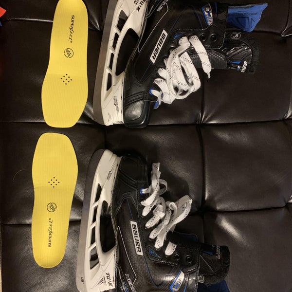 Senior Bauer Nexus 2N EE (Extra Wide) Size 8 Hockey Skates