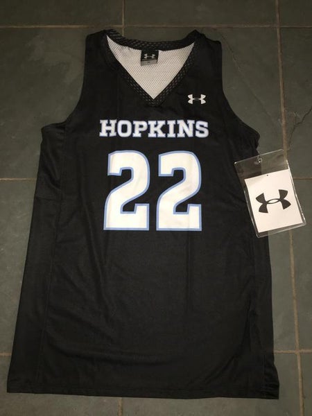 New Under Armour JOHNS HOPKINS #22 Womens Lacrosse Game Jersey SMALL