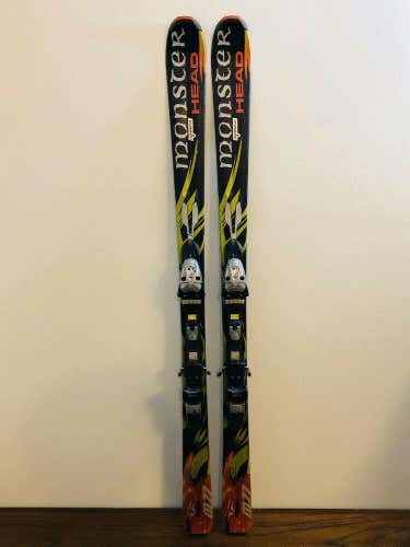 Head Monster iM77 Downhill Skis 163 cm. M77 Tyrolia Demo Bindings FRESH TUNE!