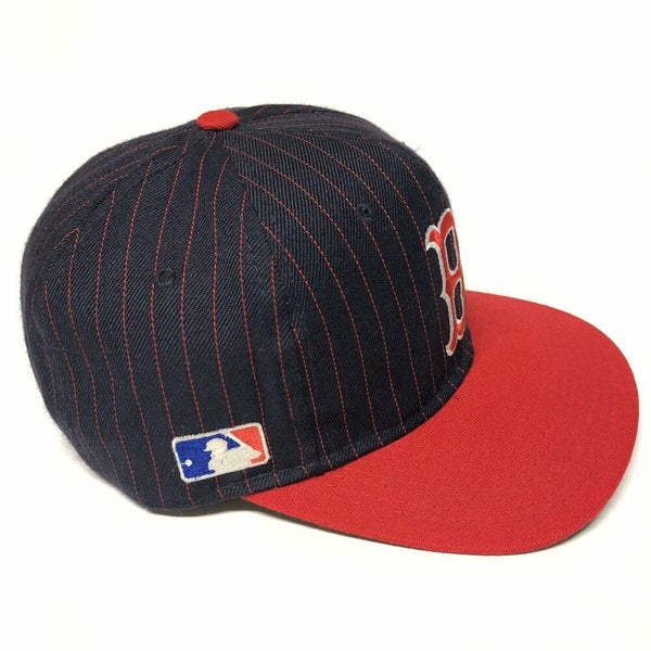 BOSTON RED SOX VINTAGE 90s #1 APPAREL MLB BASEBALL SNAPBACK HAT