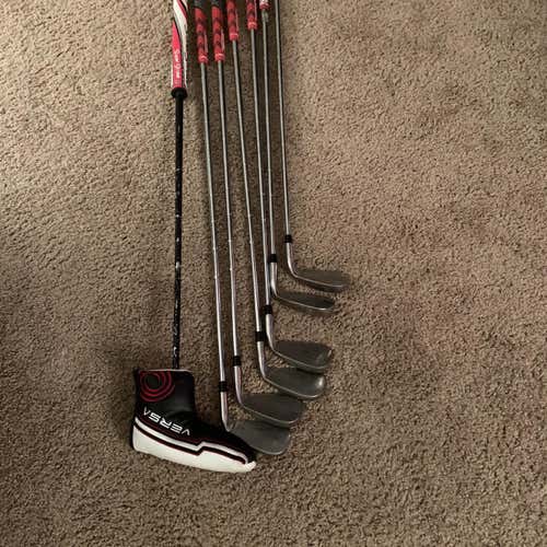 Men's Left Handed Regular Flex Steel Shaft Iron Set