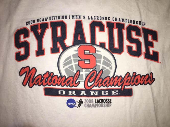(Large) New/Vintage Syracuse Orange 2008 National Championship Shirt