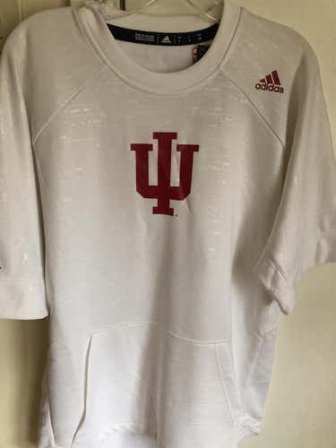 Indiana Hoosiers Adidas Men’s NCAA Basketball Warmup Pullover