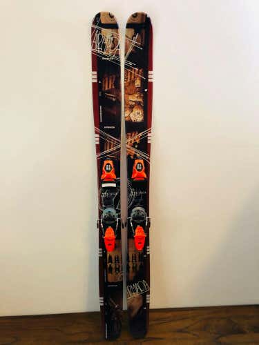 Armada JJ Rocker Twin Tip Powder Skis 165 cm Rossignol FKS Pivot Bindings TUNED!