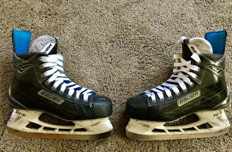 Senior Bauer Nexus 8000 Hockey Skates D&R (Regular) Size 9