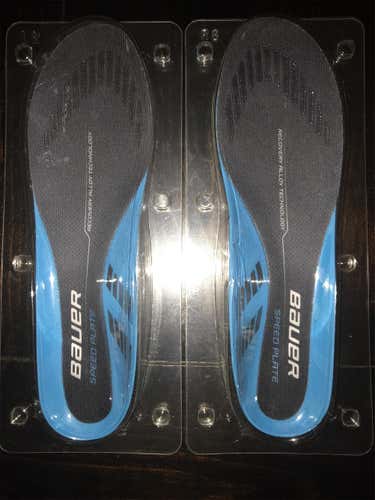 Brand New Bauer Speed Plates Size 8
