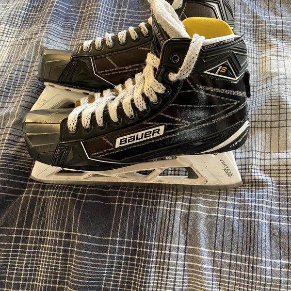 Senior Bauer Supreme 1S D&R (Regular) Pro Stock Size 10 Hockey Goalie Skates
