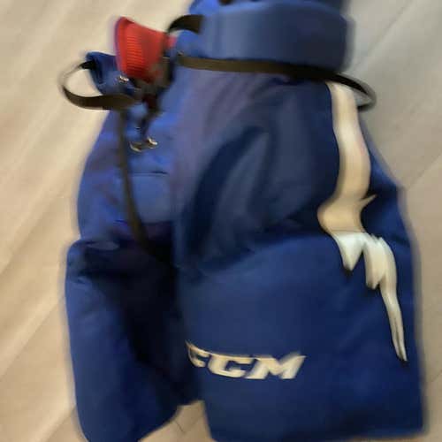Blue Senior Medium CCM Pro Stock Hockey Pants