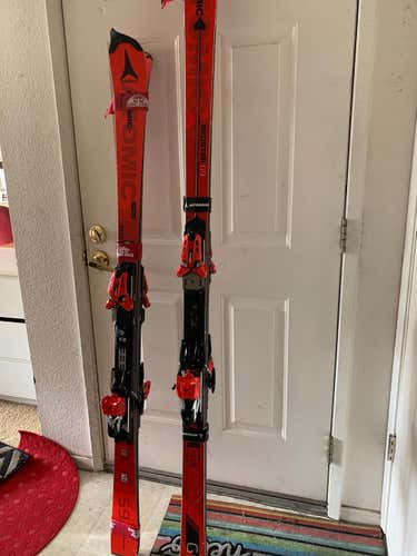 Men's 2020 Atomic Racing FIS Redster S9 Skis With Bindings X16