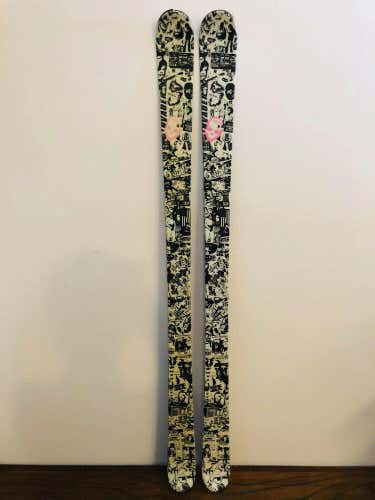 Line Invader Twin Tip Park Pipe Downhill Skis 171 cm. FRESH TUNE!!!