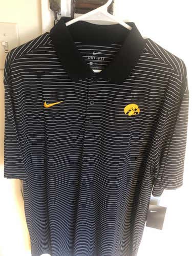 Iowa Hawkeyes Nike Men’s NCAA Polo Tee XL