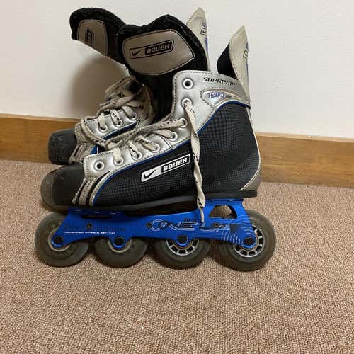Junior Bauer D&R (Regular) Size 5 Inline Skates