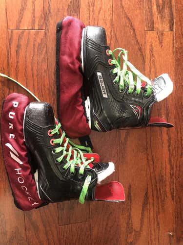 Youth Bauer Vapor 1X D&R (Regular) Pro Stock Size 13 Hockey Skates