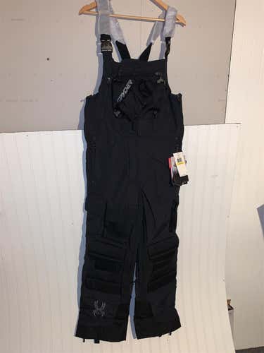 New Black Spyder Coaches Bib Pants