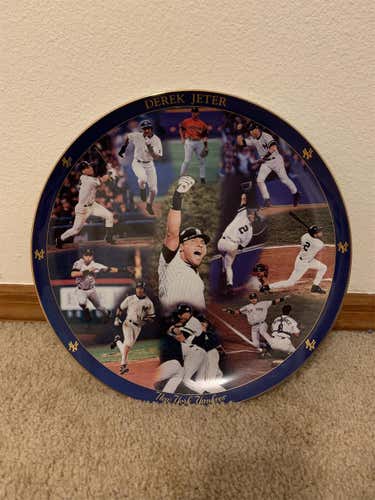 Danbury Mint Derek Jeter Collector Plate