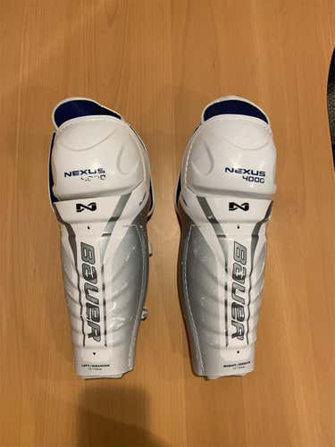 Senior Bauer Nexus 4000 Pro Stock Shin Pads