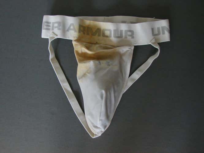 Under Armour Cup and Jock XL heavily used