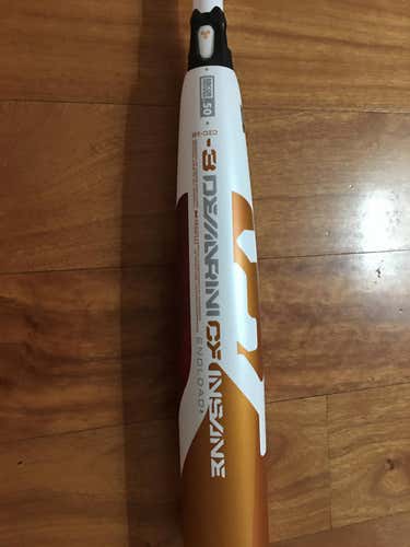 New High School/College BBCOR Certified 2018 DeMarini Composite Voodoo Insane Bat (-3) 28 oz 31"