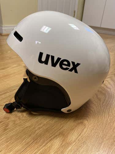 White New Medium UVEX Helmet