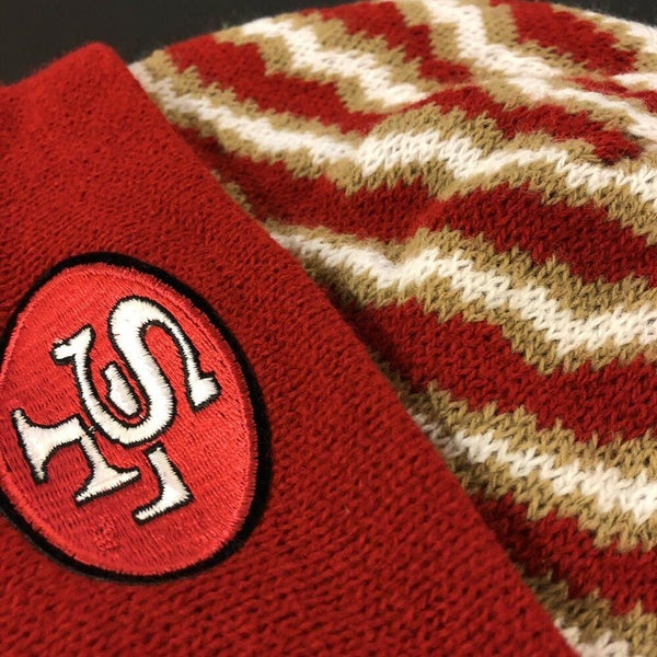 Mavin  Vintage Zubaz NFL San Francisco 49ers Beanie hat cap DSWT