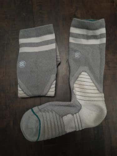 Gray Men's Large Stance Socks