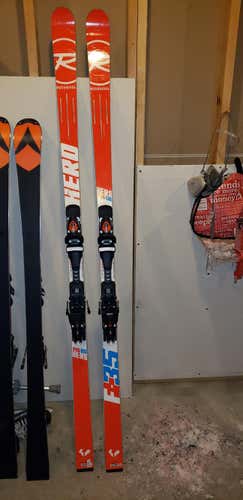 Men's 2016 Rossignol Racing Hero FIS GS Pro Skis With Bindings