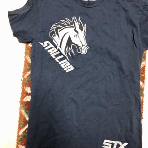 STX Stallion Shirt Navy Size Small