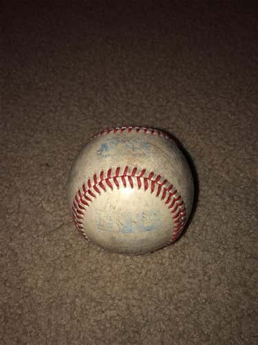 University Of Michigan Used Maryland Game Baseball B1G NCAA