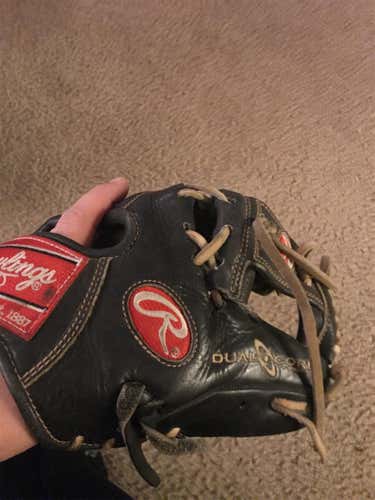 Black High School/College Heart of the Hide Baseball Glove 11.5"