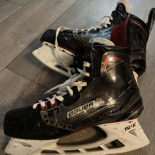 Senior Bauer Vapor 1X D&R (Regular) Pro Stock Size 10.5 Hockey Skates