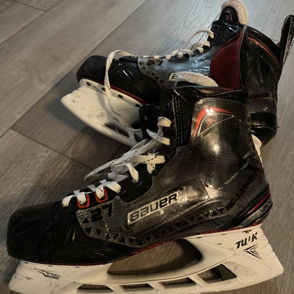 Senior Bauer Vapor 1X D&R (Regular) Pro Stock Size 10.5 Hockey Skates