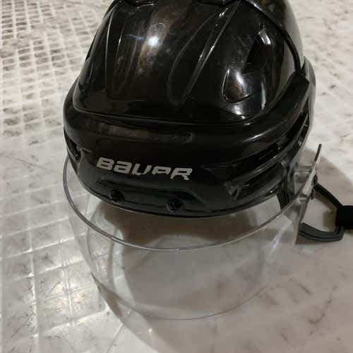 Black  Medium Bauer Re-Akt Pro Stock Helmet