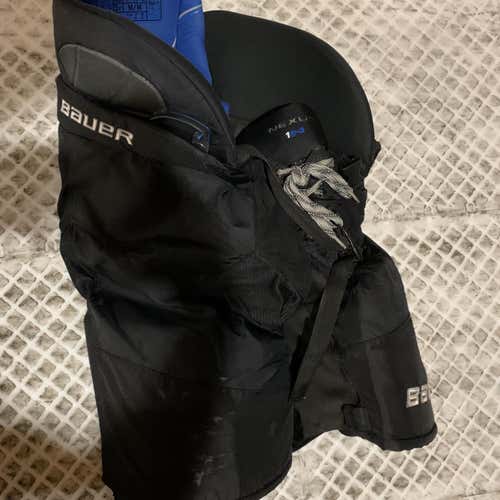 Black Senior Medium Bauer Nexus 1N  Hockey Pants