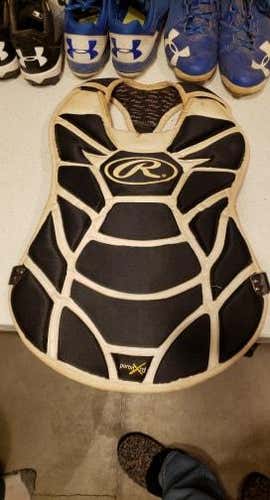 Black Intermediate Rawlings Catcher's Chest Protector