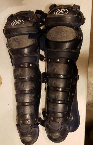 Blue Adult Rawlings Catcher's Leg Guard