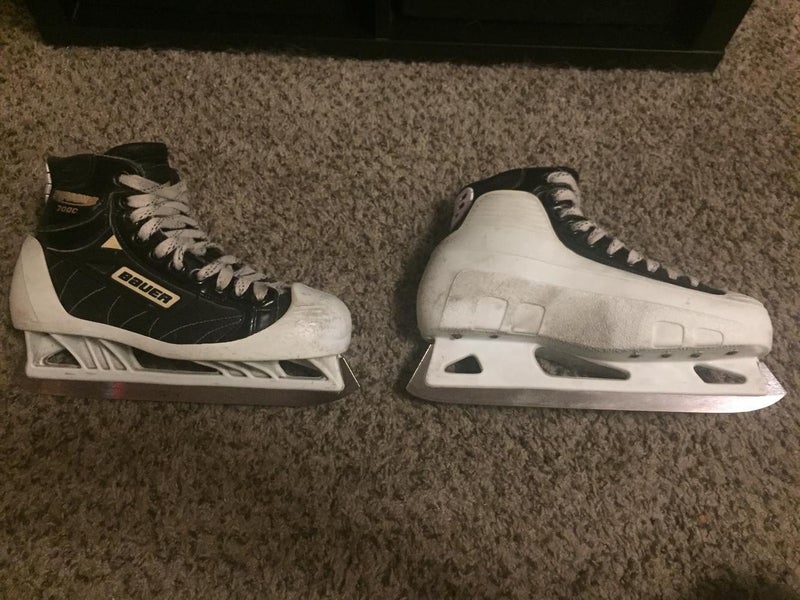 Senior Bauer Supreme 7000 Hockey Goalie Skates D&R (Regular) Size 8.5