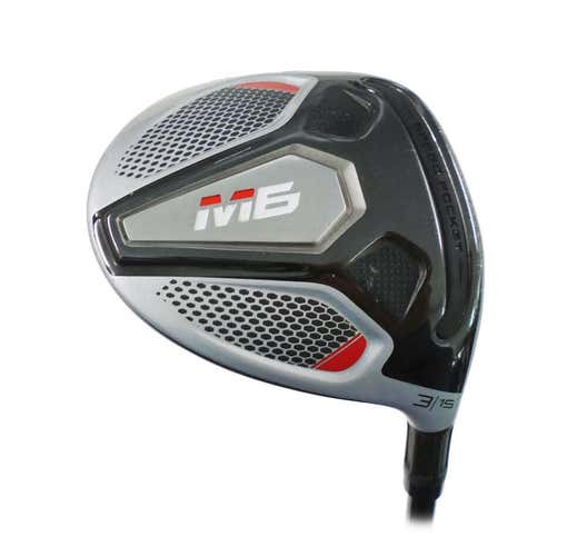 TaylorMade M6 15* 3 Wood Graphite Fujikura Atmos Orange 5S Stiff Flex FIRM PRICE