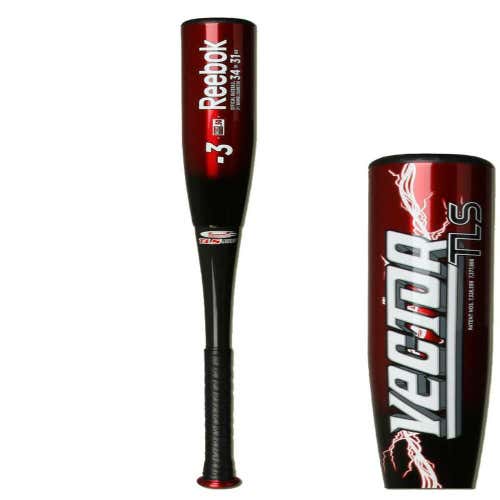 NIW Reebok Vector TLS 33/30 (-3) 2 5/8" DECERTIFIED Adult Baseball Bat RVTLSBB No Trades