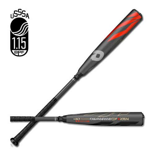 New In Wrapper 2019 DeMarini CF ZEN 30/20 (-10) 2-3/4 Composite USSSA BBall Bat* No Trades