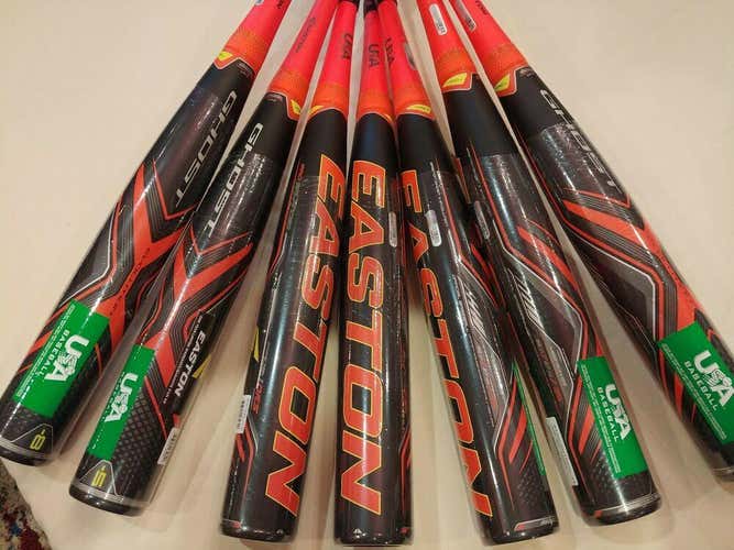 New Easton Ghost X Evolution 32/27 (-5) 2 5/8" USA Baseball Bat YBB19GXE5 No Trades