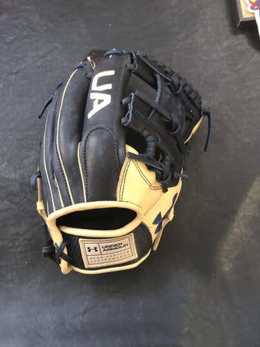 Blue New High School/College Under Armour Right Handed Infield Genuine Pro Baseball Glove 11.5"